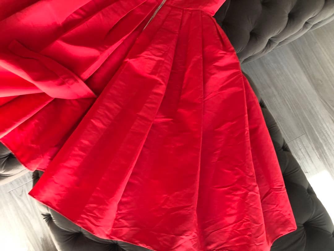 Alexander McQueen ジップパラシュートミディワンピ★マックイーン