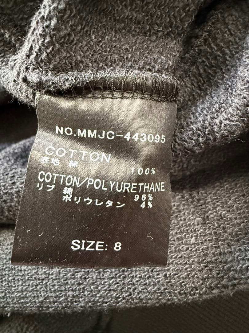 【新品】mutaMARINEクルーネックスウェットブラックXXL