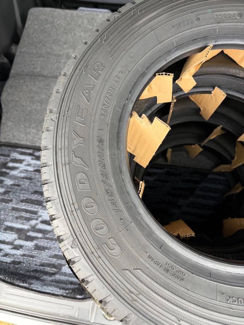 Goodyear CARGO PRO 145/80R12 タイヤ 新品未使用
