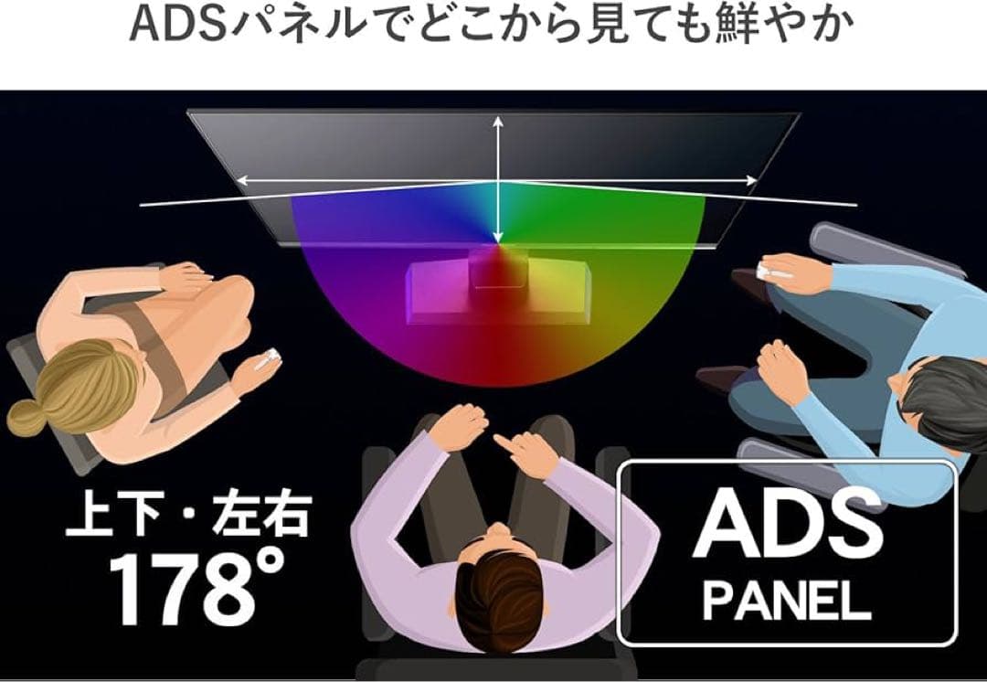 I-O DATA EX-LDQ241DB 23.8インチ WQHD モニター