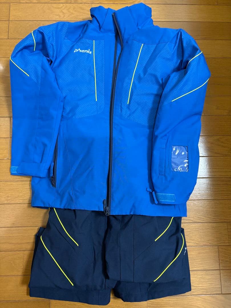 phenix スキーウェア上下 jr160cm +スキーグローブ