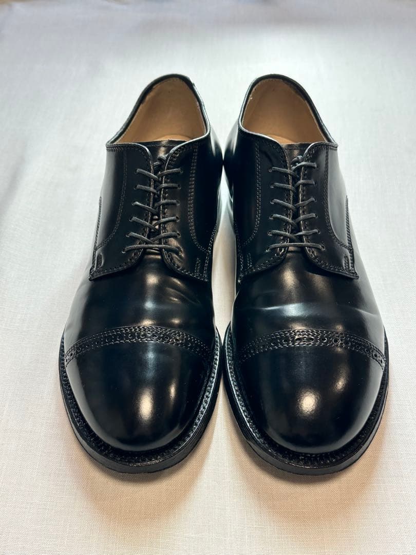 【極美品】ALDEN BLACK CORDVAN CAPTOE 7H 56251