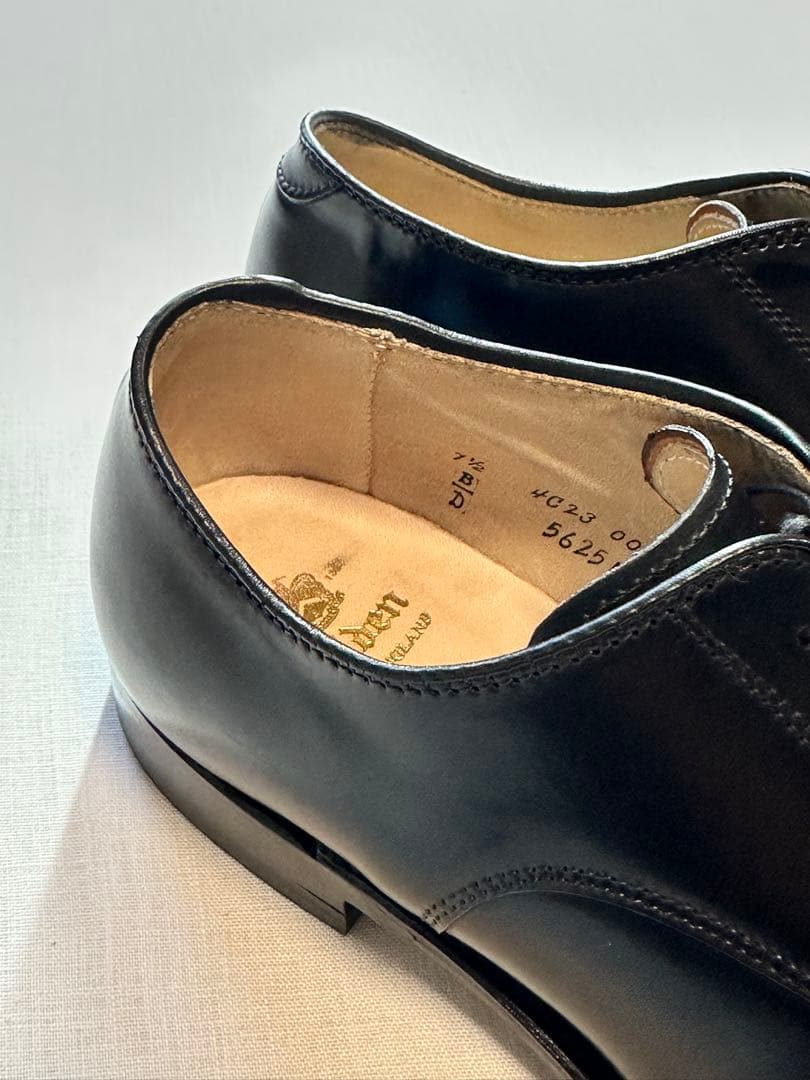 【極美品】ALDEN BLACK CORDVAN CAPTOE 7H 56251