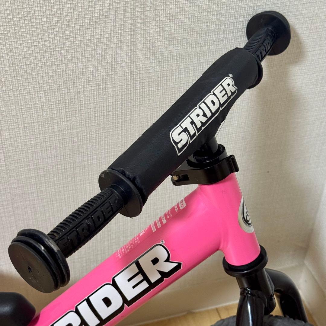 美品 ストライダー スポーツ ピンク 12インチ Strider Sports