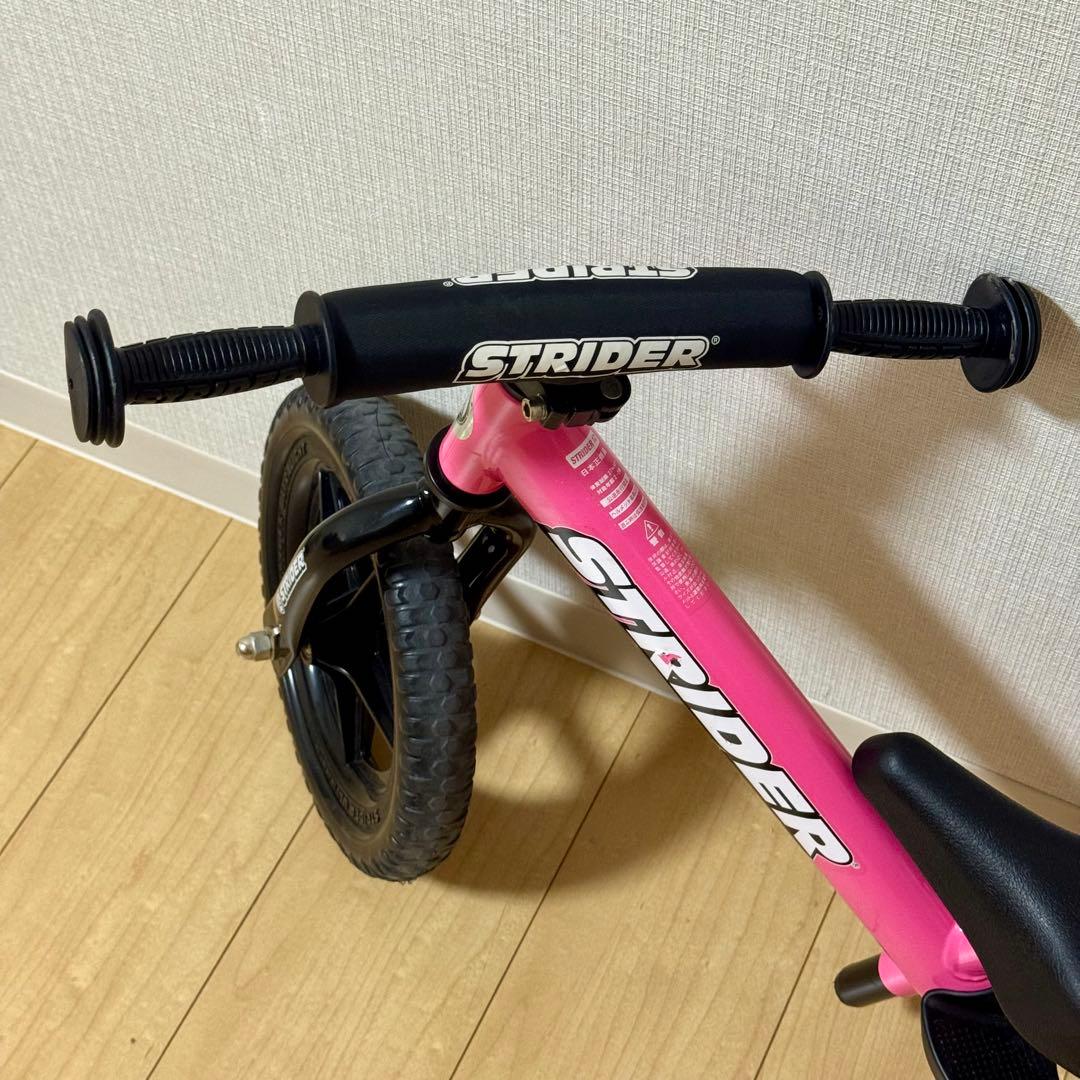 美品 ストライダー スポーツ ピンク 12インチ Strider Sports