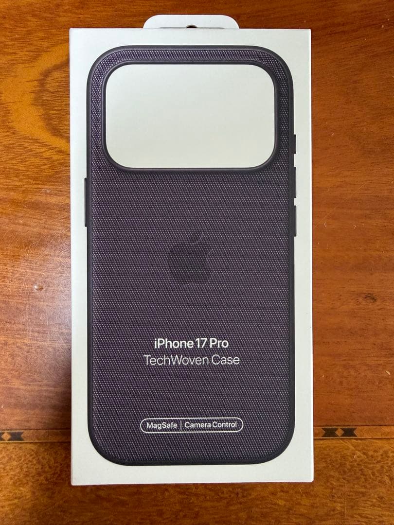 【純正/新品/未開封】iPhone17 Pro テックウーブンケース　パープル