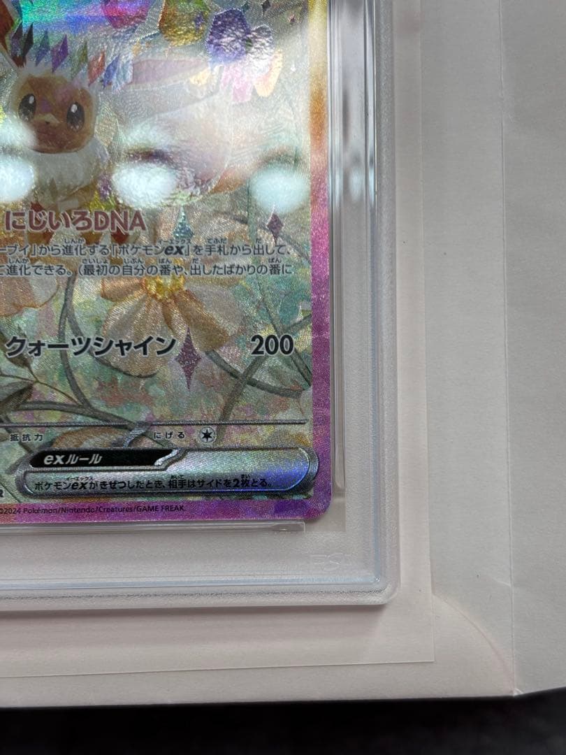 ポケモンカード　イーブイex sar psa10