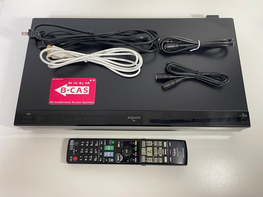 SHARP AQUOS ブルーレイ BD-T1700(３番組同時録画・1TB)