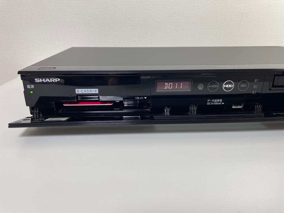 SHARP AQUOS ブルーレイ BD-T1700(３番組同時録画・1TB)