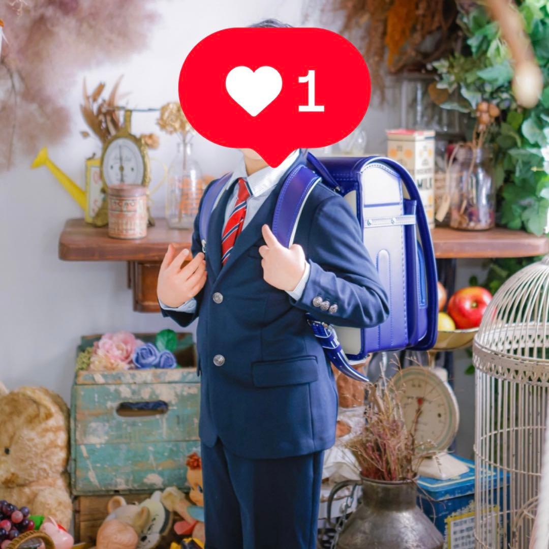 bebe ネイビー フォーマルスーツ　120cm 4点セット