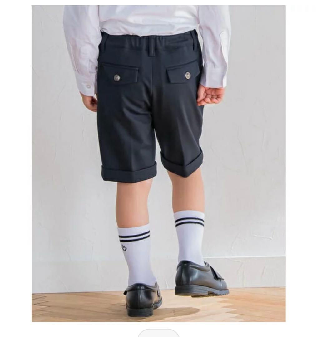 bebe ネイビー フォーマルスーツ　120cm 4点セット