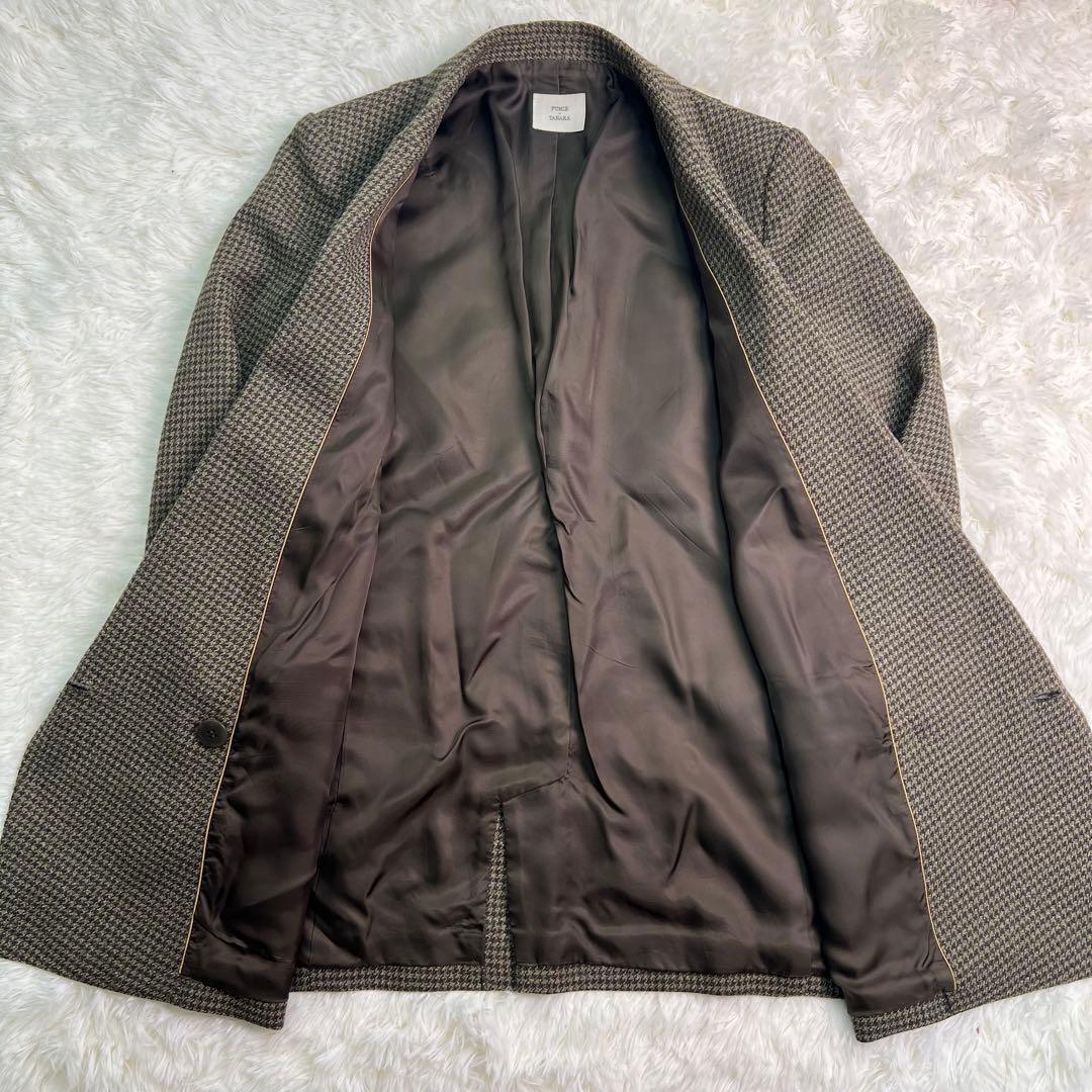 FUMIE TANAKA フミエ タナカ テーラードジャケット ダブル 千鳥柄