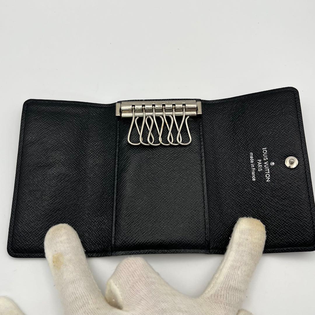 ルイヴィトン LOUIS VUITTON ダミエ ブラックキーケース　超美品