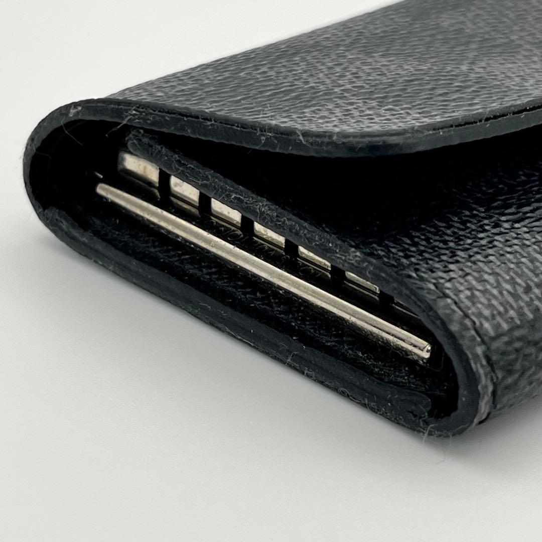 ルイヴィトン LOUIS VUITTON ダミエ ブラックキーケース　超美品