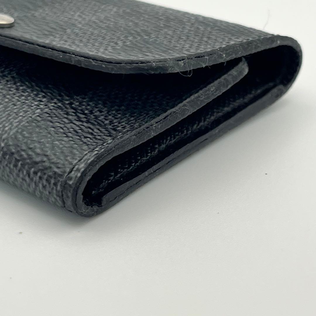 ルイヴィトン LOUIS VUITTON ダミエ ブラックキーケース　超美品