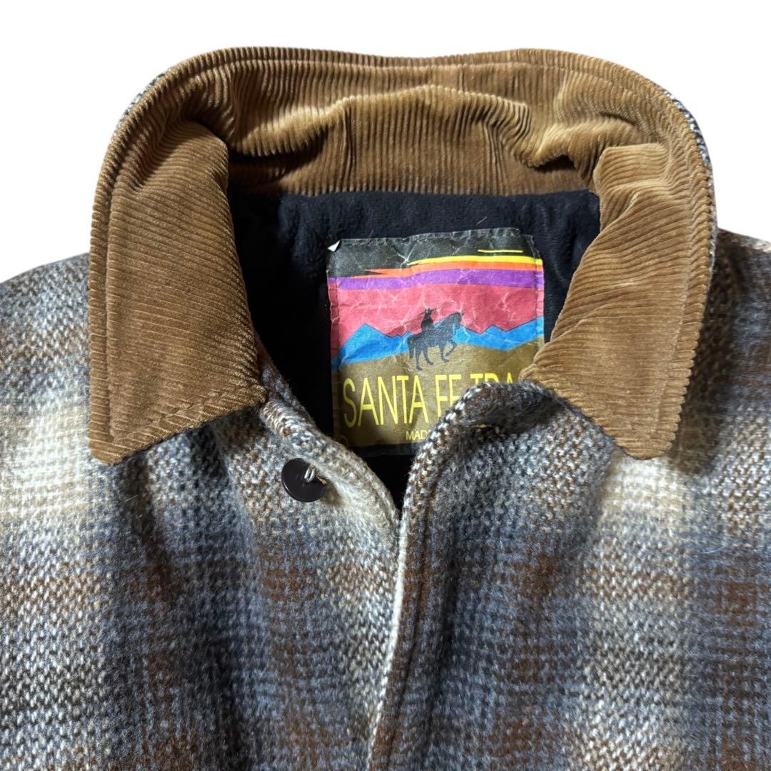 SANTA FE TRAIL USA製 襟コーズ オンブレジャケット Mサイズ