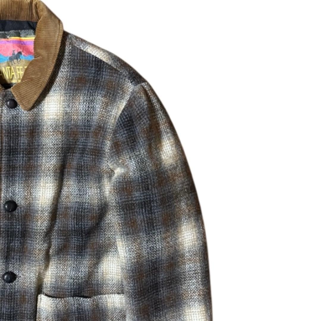 SANTA FE TRAIL USA製 襟コーズ オンブレジャケット Mサイズ