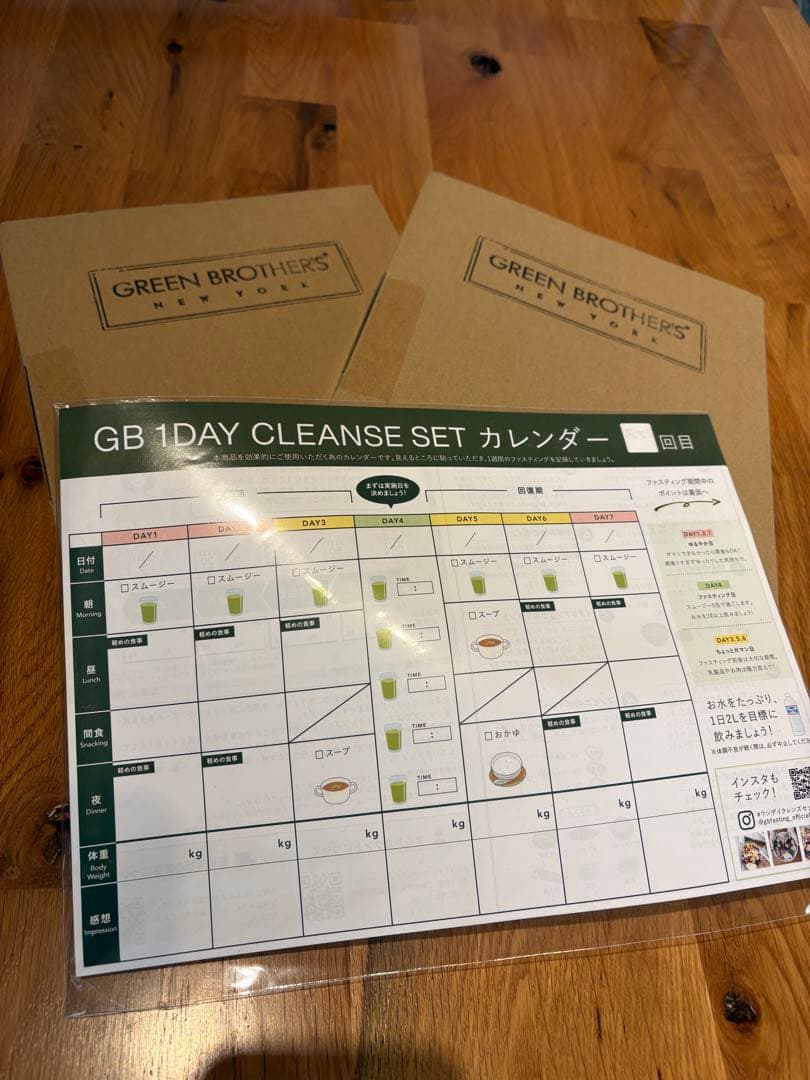 値下！ ワンデイクレンズ ファスティング グリーンブラザーズ 2箱セット