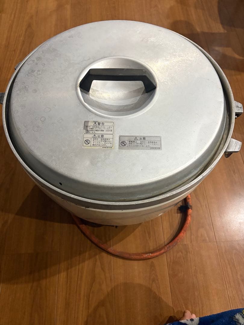 リンナイ　業務用　炊飯釜　LPガス用　2033年迄の調整器付き