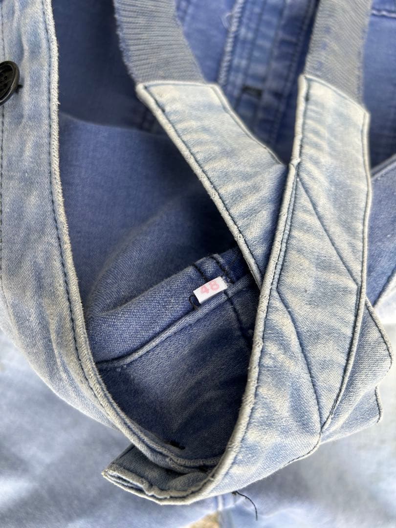 コ*ン様 30's40's50's モールスキンオーバーオール 襤褸 刺子 vi