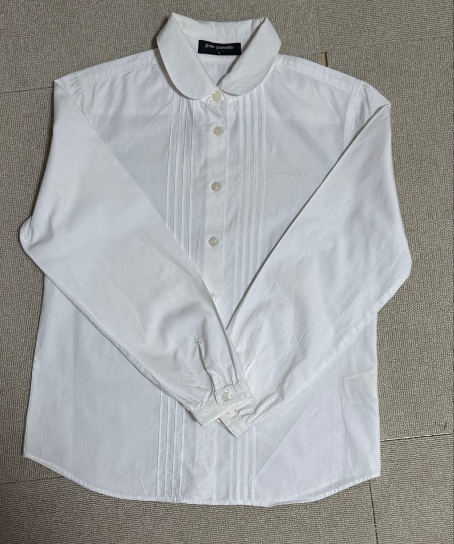 ポンポネット 中学受験 ネイビー 4点セット 面接用 卒服150