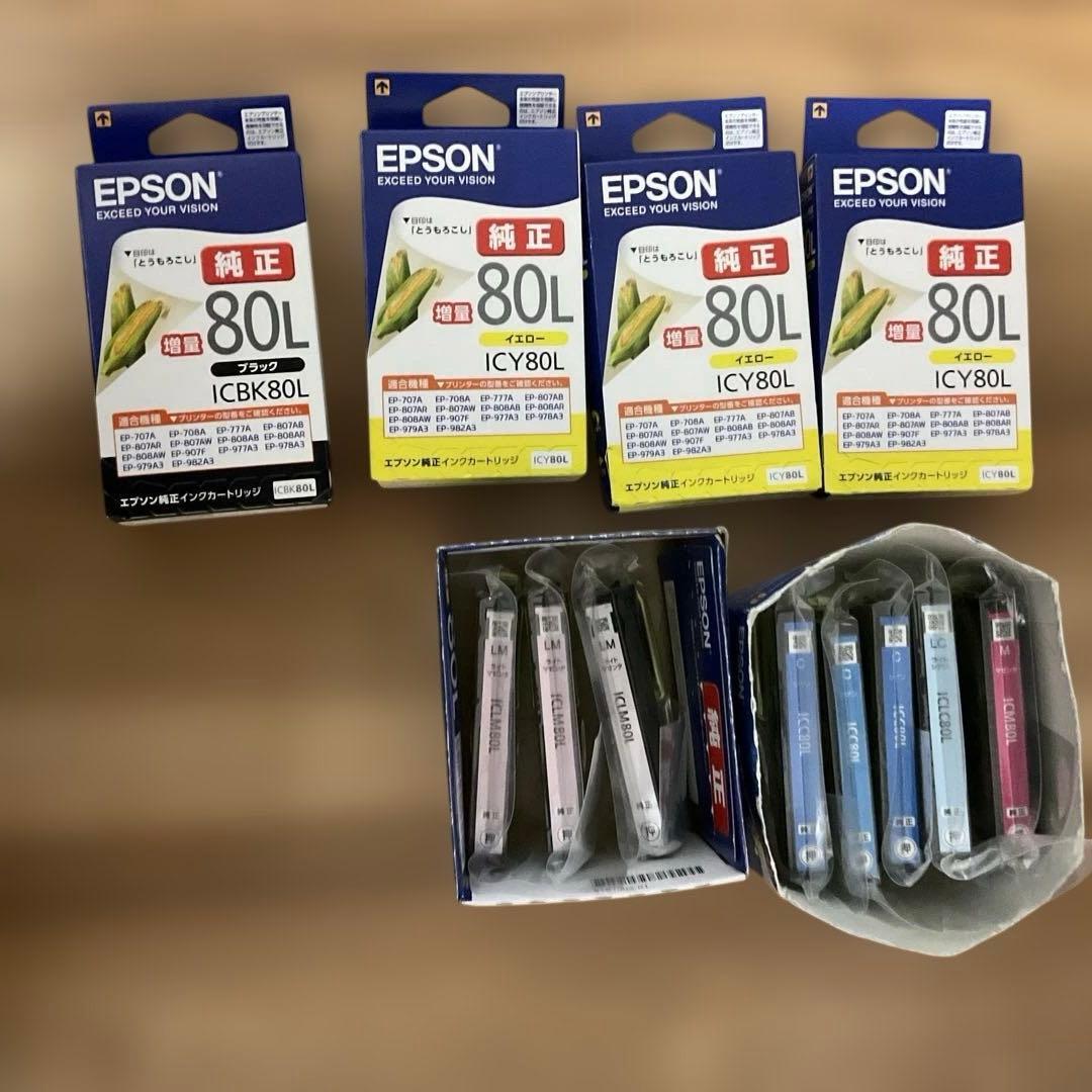 EPSON（エプソン）純正インクカートリッジ 80Lシリーズ
