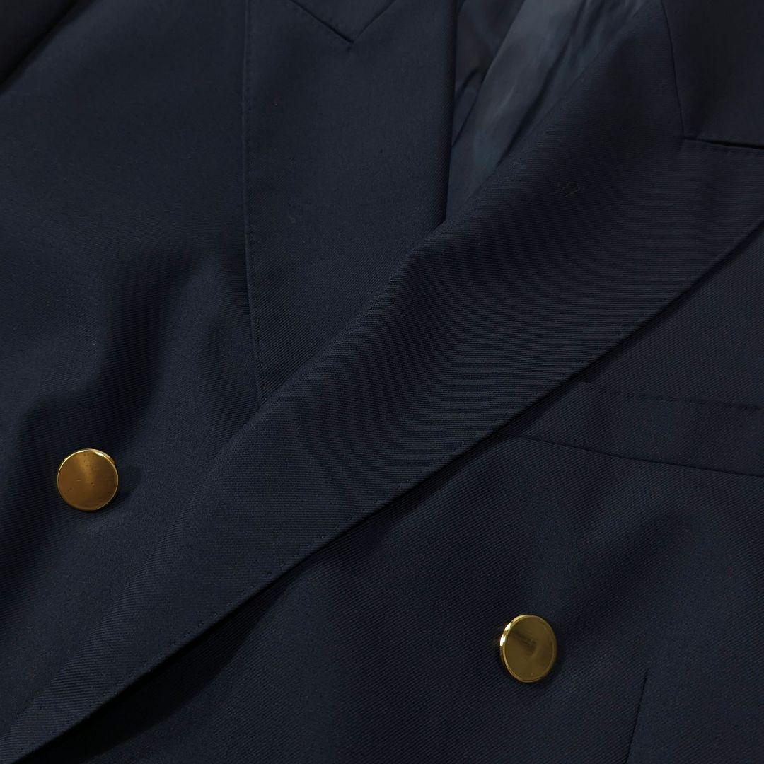 超高級★美品モンキータイム　紺ブレザー　金ボタン　ダブル　テーラードジャケット