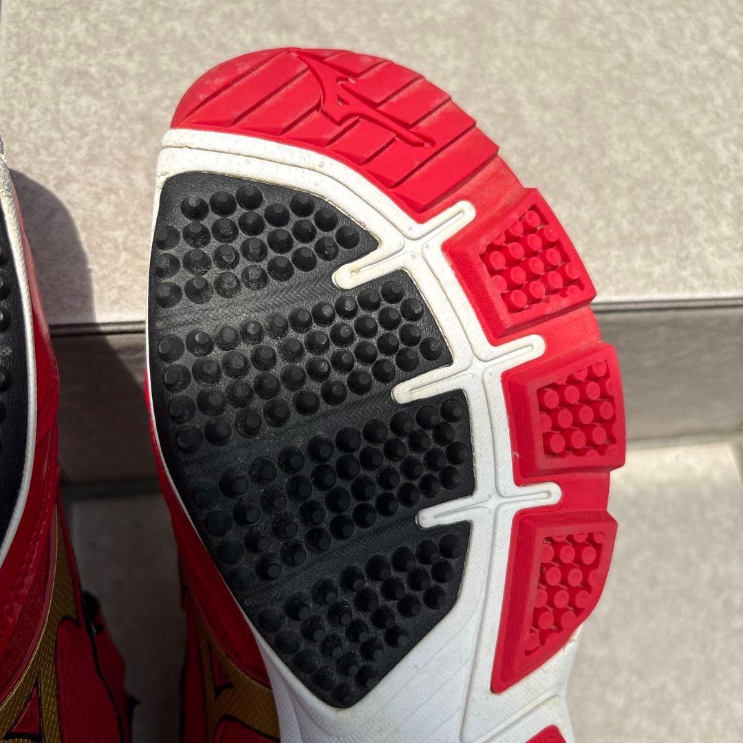 ミズノプロ　野球　トレーニングシューズ　26.5cmレッド