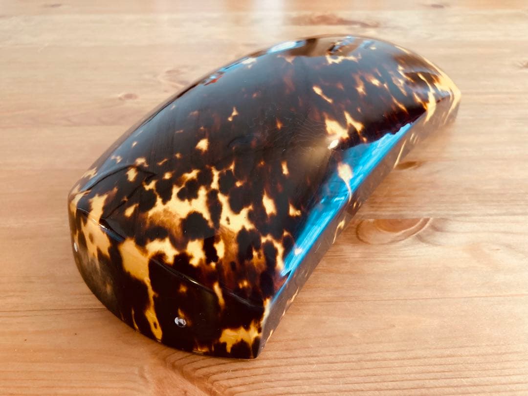 鼈甲 胴掛け 津軽三味線 5分大 美品 べっ甲