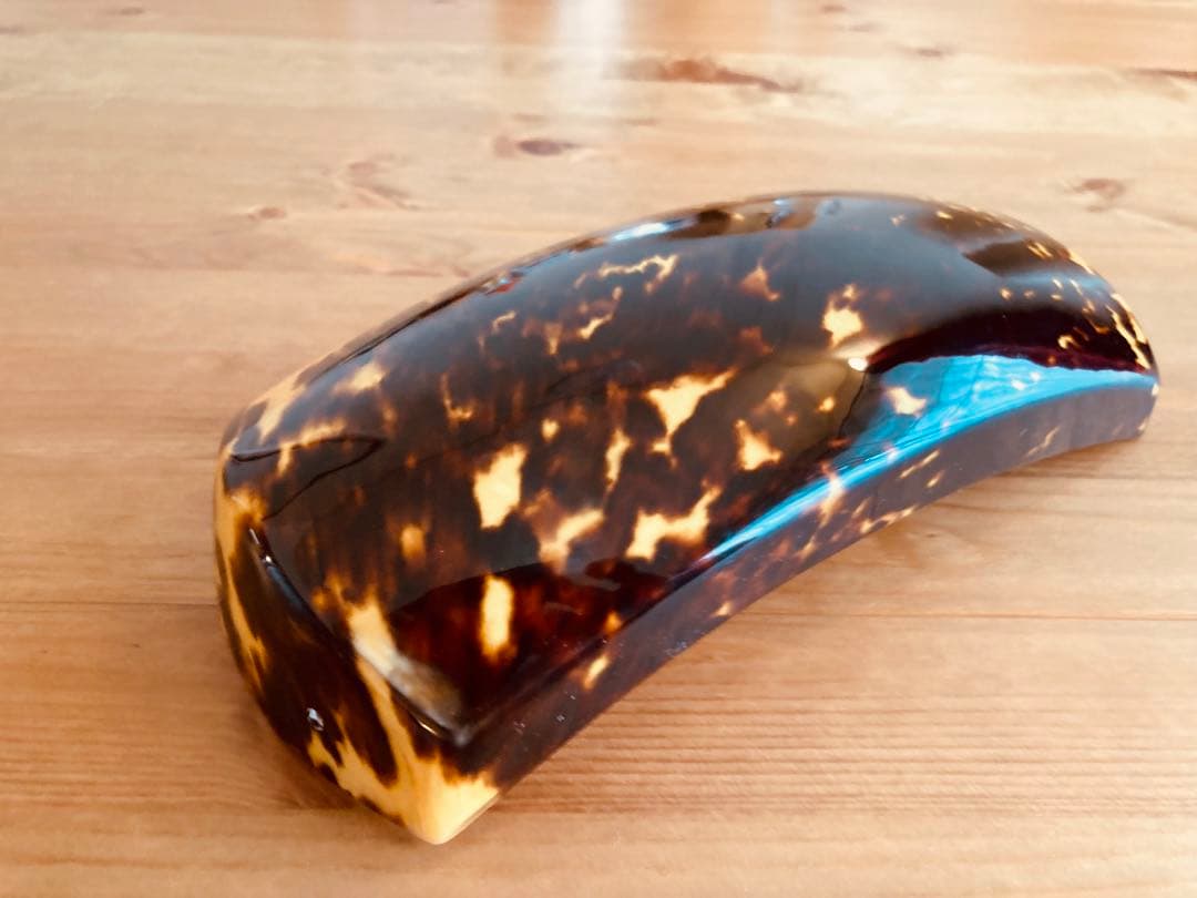 鼈甲 胴掛け 津軽三味線 5分大 美品 べっ甲