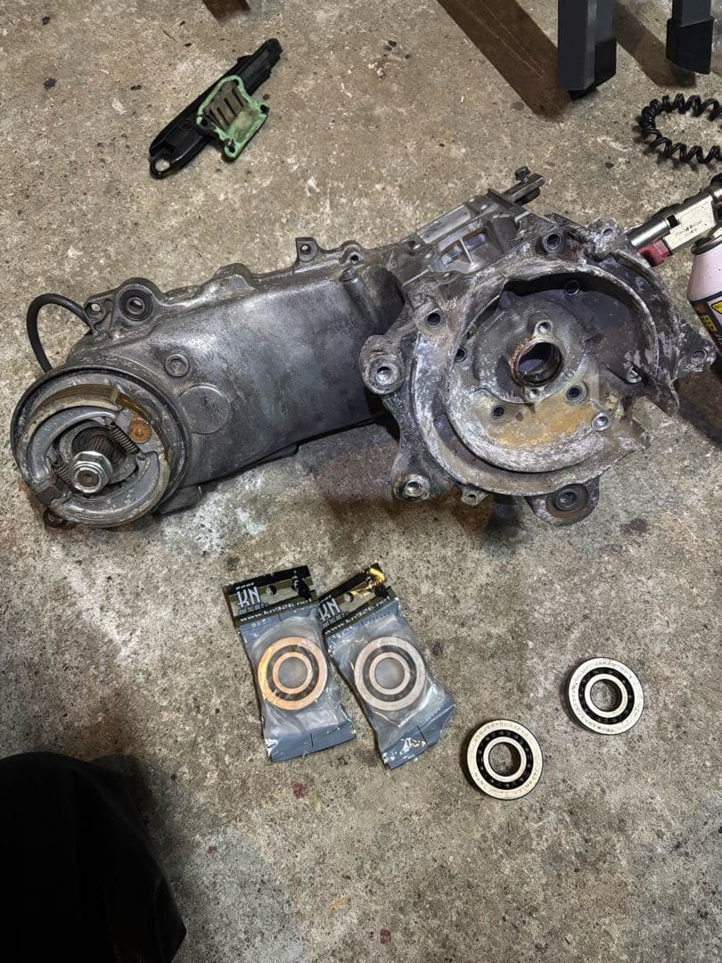 スーパーディオ　AF27・AF28クランクベアリング交換済み太軸エンジン