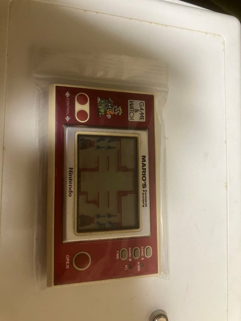 Game & Watch ゲームウォッチ マリオ セメントファクトリー