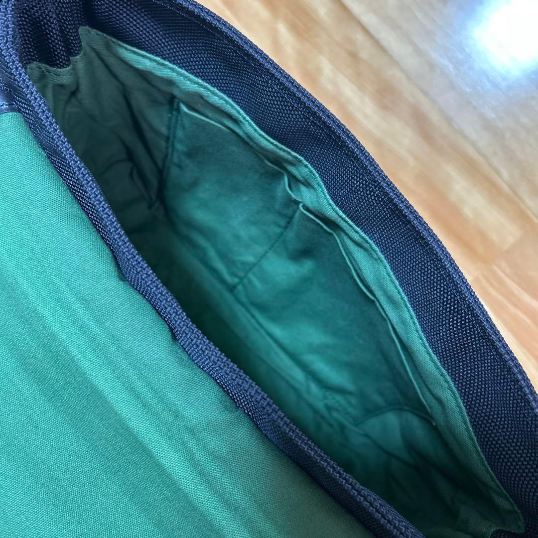 レア品 WONDER BAGGAGE フラップショルダーバッグ ブラック