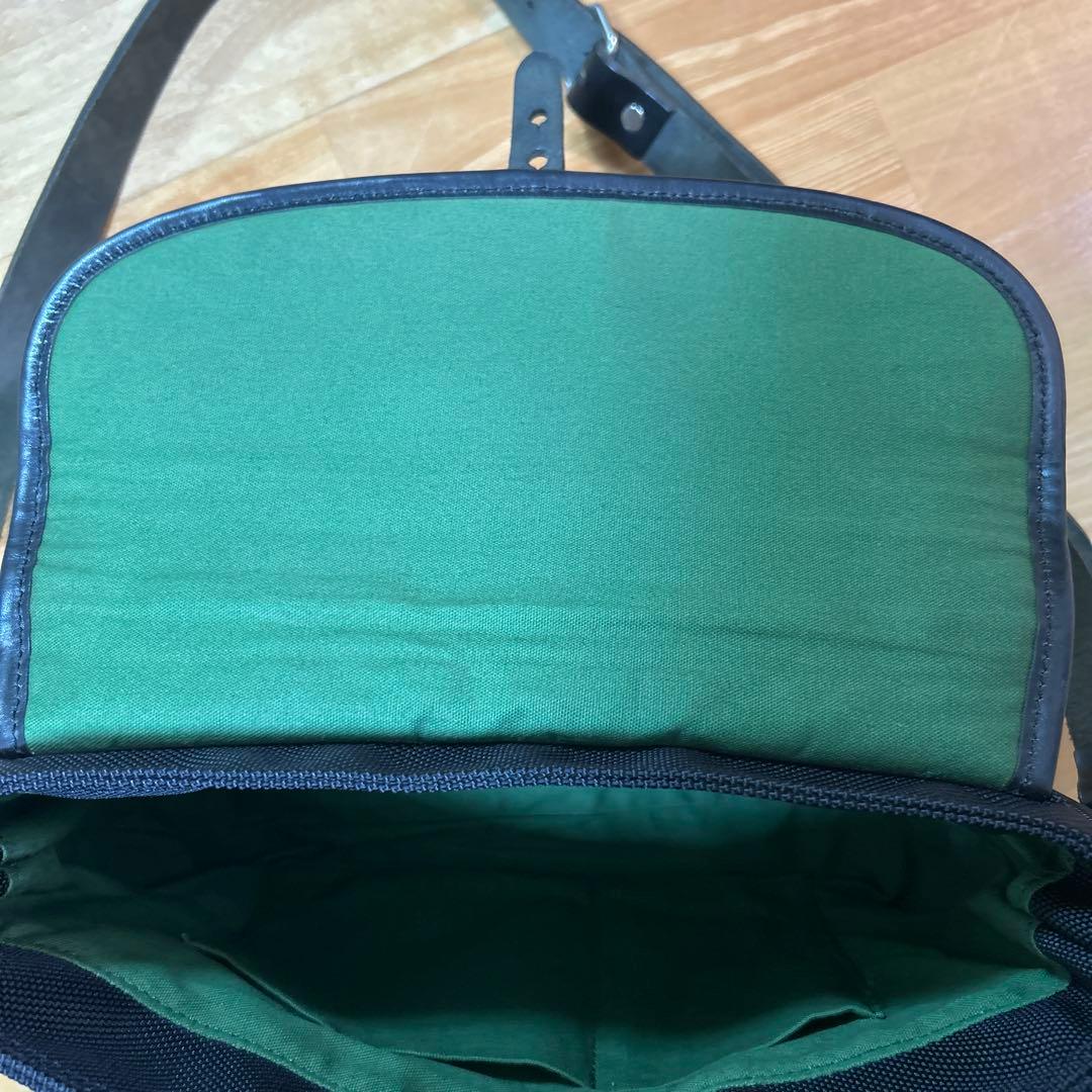 レア品 WONDER BAGGAGE フラップショルダーバッグ ブラック