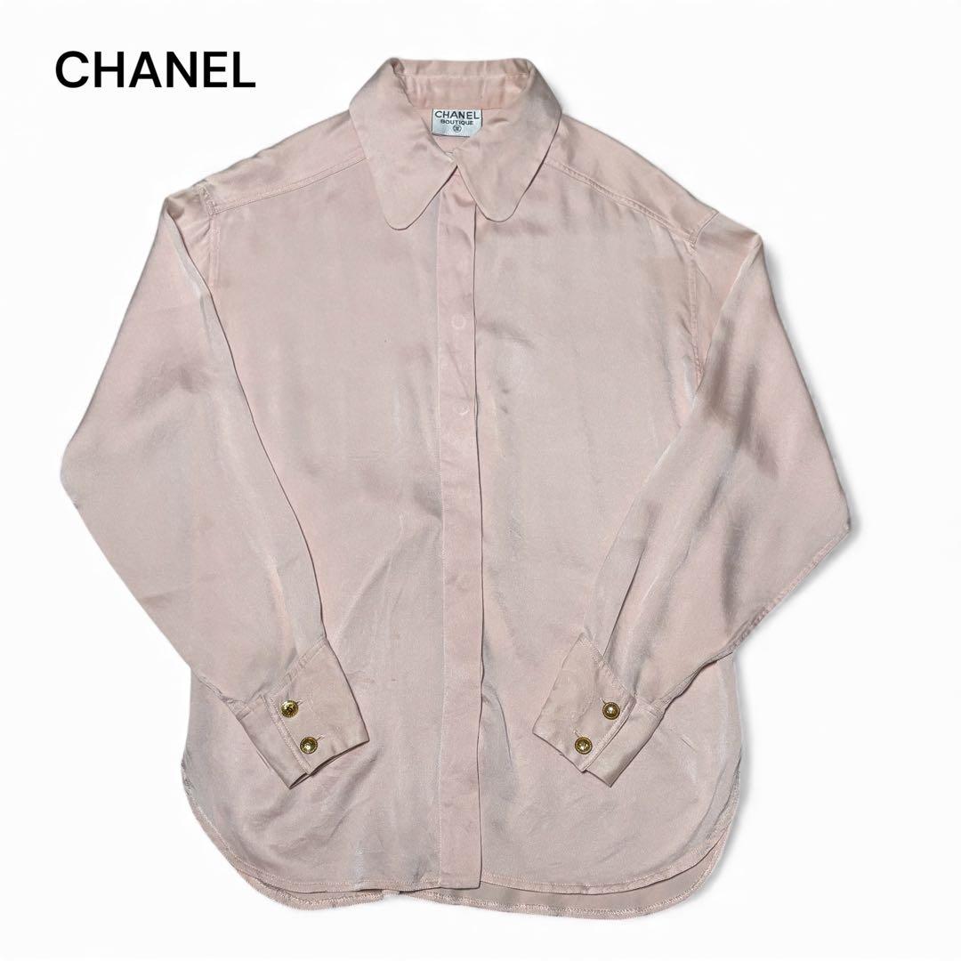 CHANEL シャネル ココボタン ブラウス