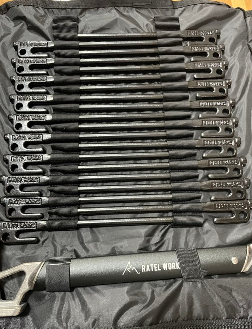 RATEL WORKS ラーテルワークス　ペグ未使用　ボーデンおまけ付き