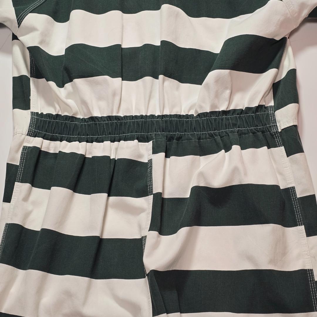 BOB BARKER 囚人服　プリズナーつなぎ　ボーダー　3XL メキシコ製