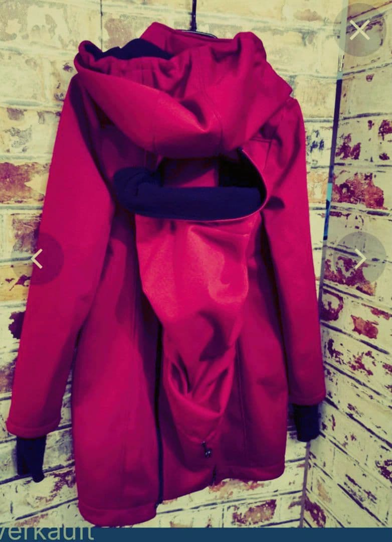 ママコート　ダッカー付き　おんぶ　抱っこ