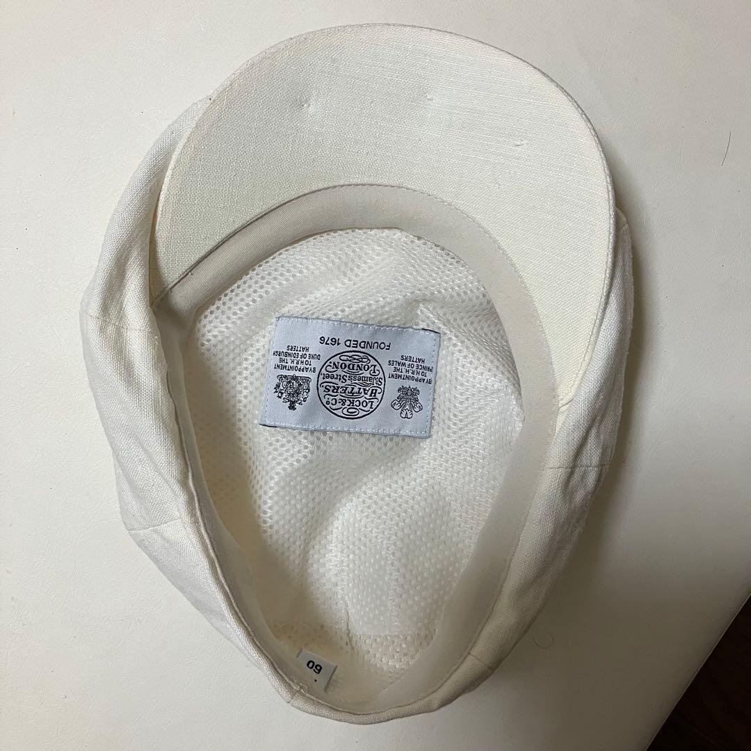 Lock&Co.Hatters(ジェームスロック) リネン キャスケット