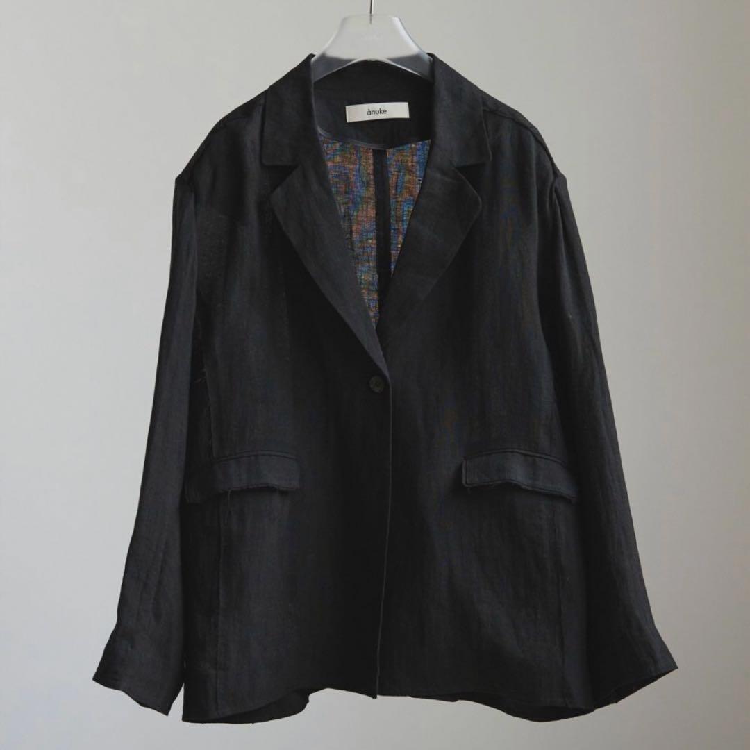 anukeリネンシアージャケット新作