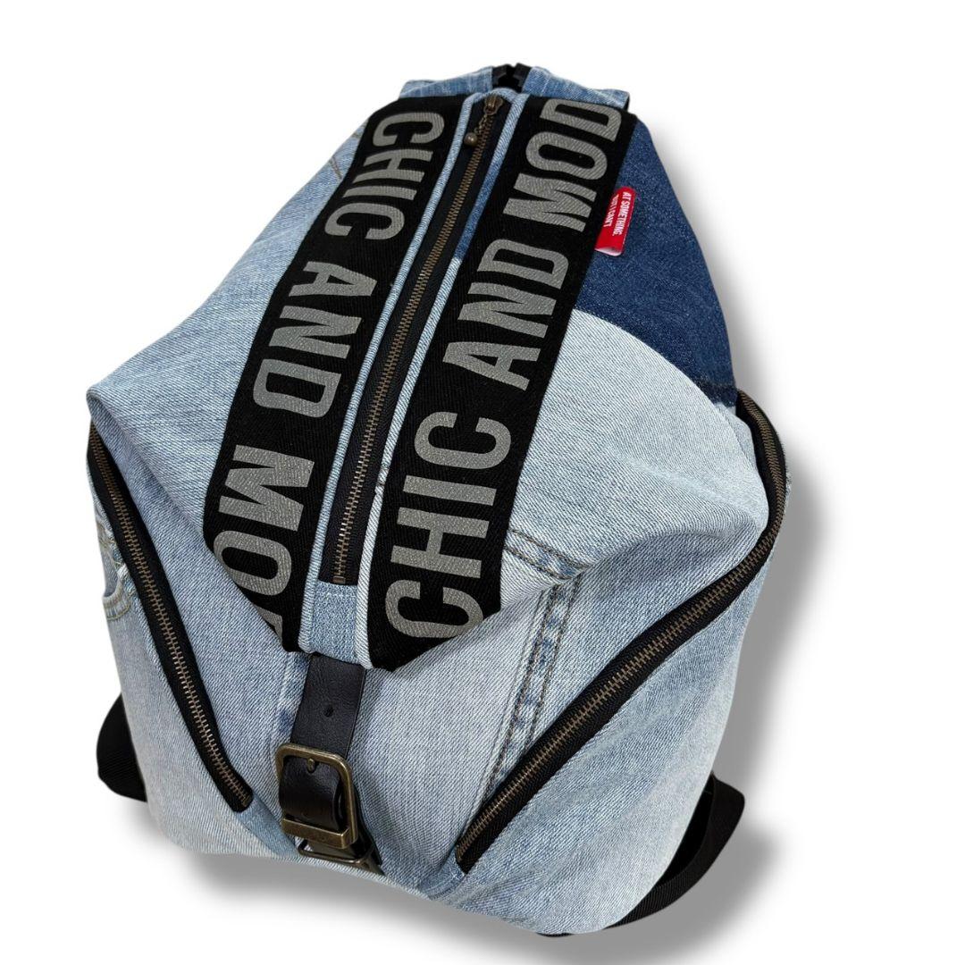 【BIG size】3way bag／デニムリメイク