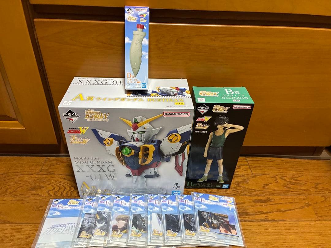 一番くじ　ガンダムW　A賞　B賞　D賞他セット