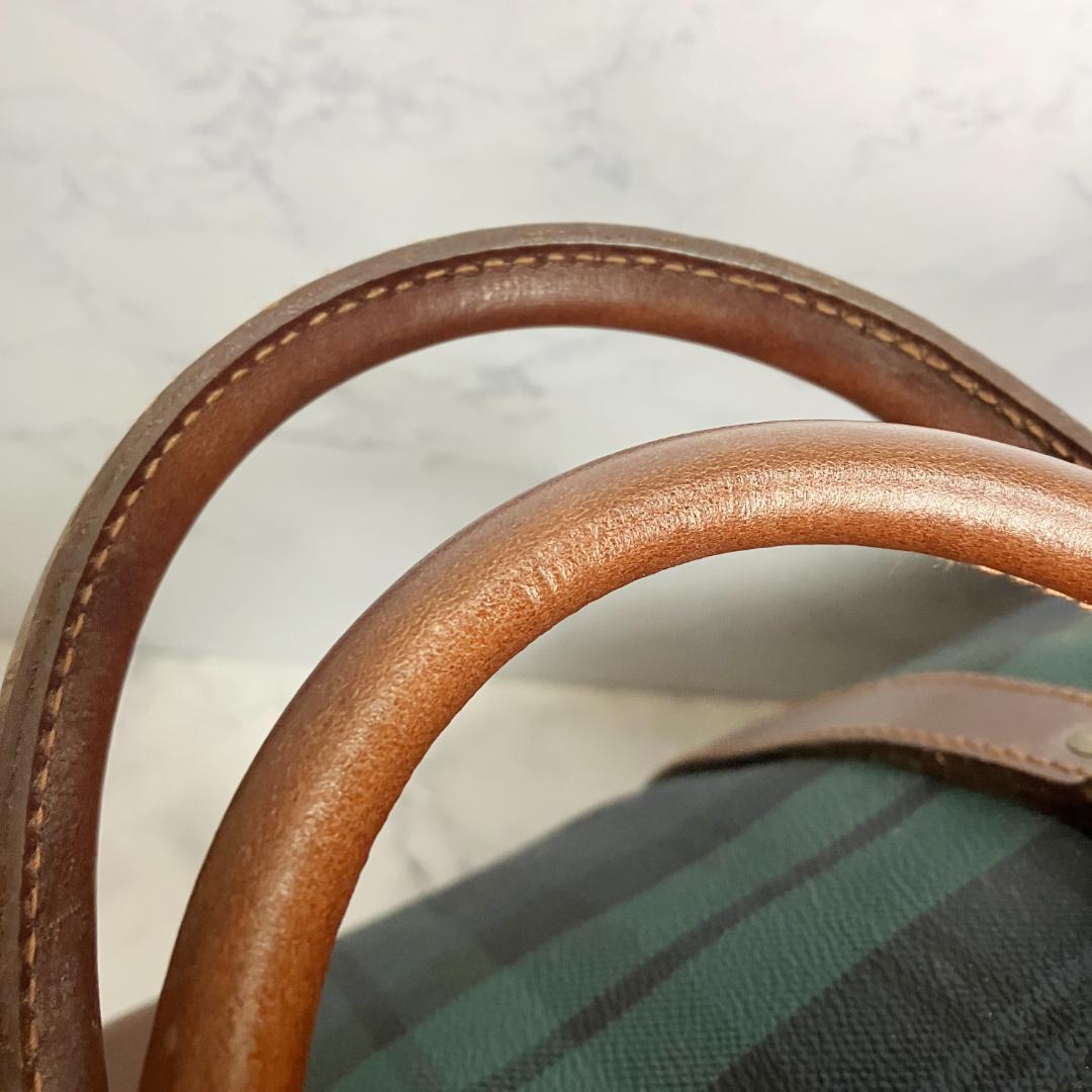 B712【2way】Polo Ralph Lauren★チェック柄ボストンバッグ