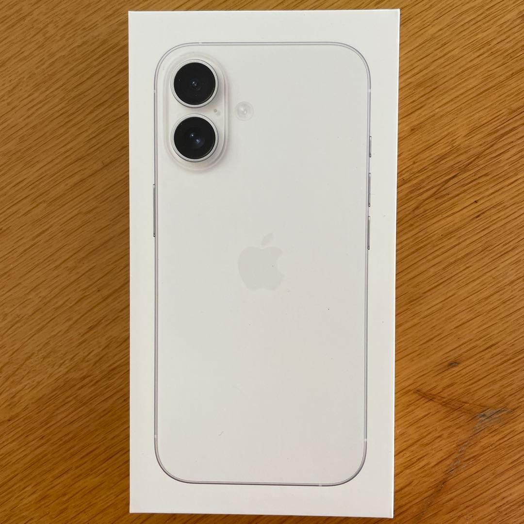 新品未開封 iPhone 16 128GB 本体 ホワイト