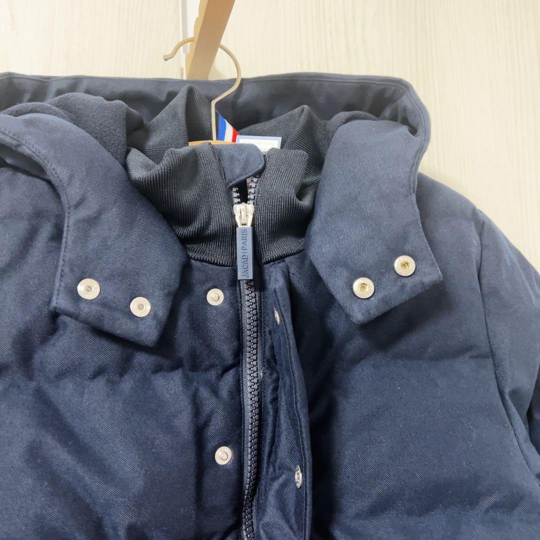 【新品】jacadi ダウンジャケット　ネイビー　中綿コート 8A
