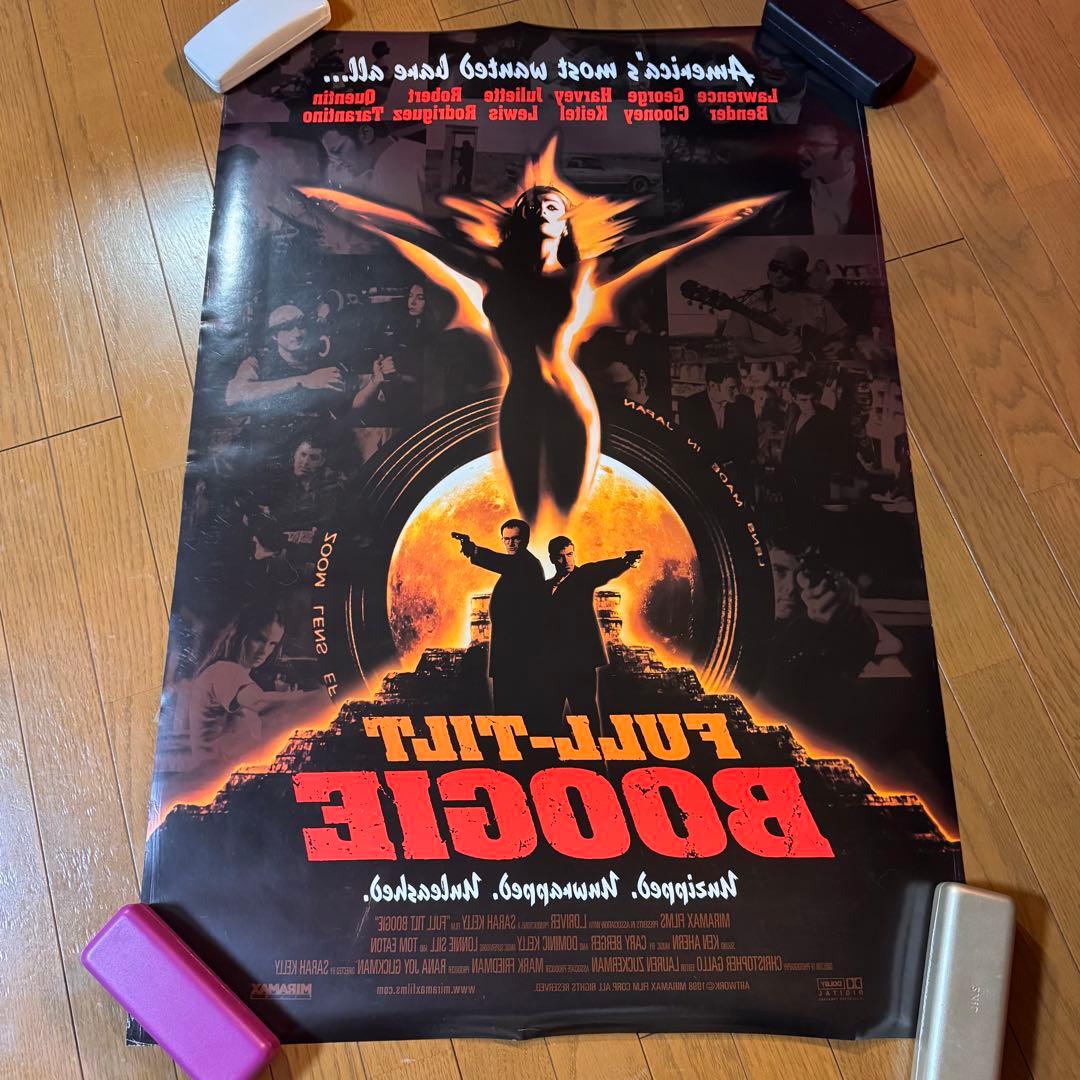 映画 フロム・ダスク・ティル・ドーン ポスター３枚セット 当時物