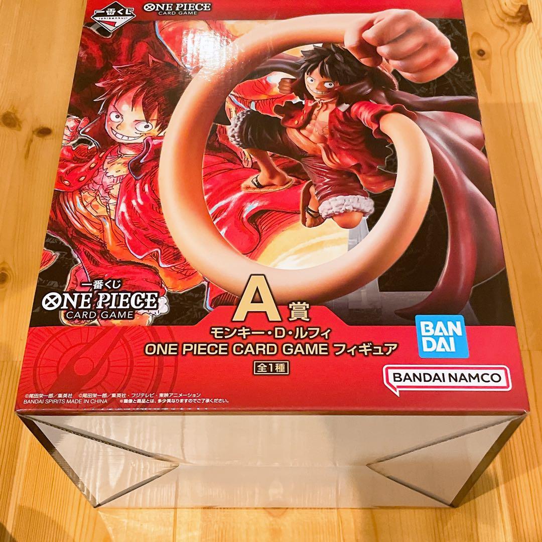 ワンピース カードゲーム 一番くじ A賞 ルフィ フィギュア