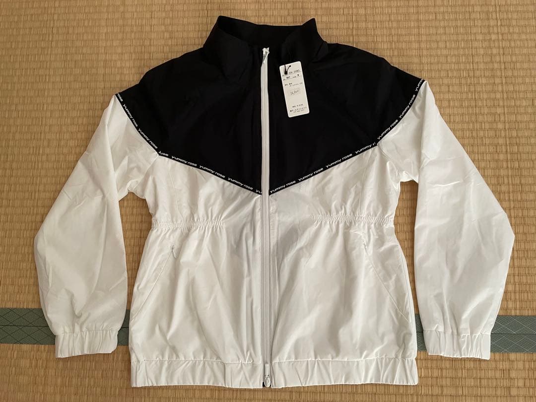 yummy rose ホワイト/ブラック セットアップ ジャケット・パンツ