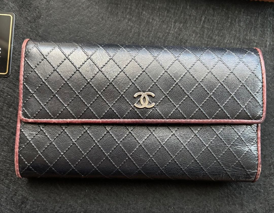 【CHANEL 】キルティング 長財布