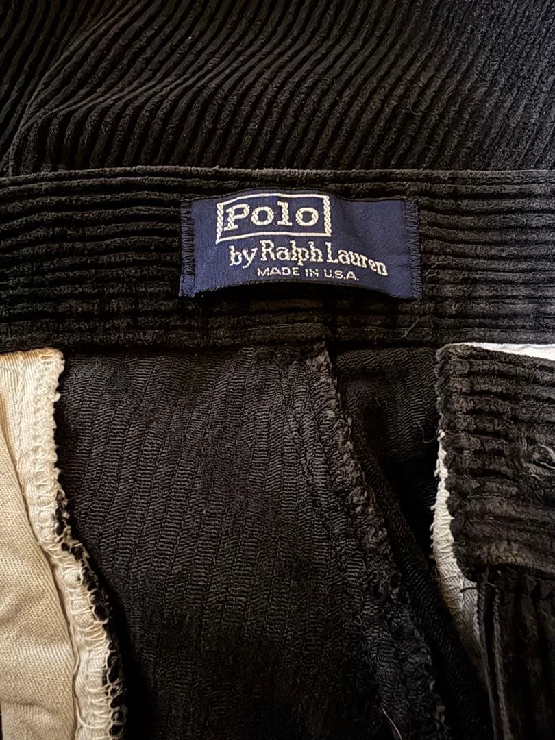 USA製 初期タグ 太畝コーデュロイ ラルフローレン
